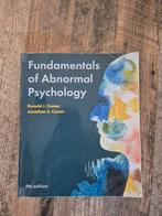 Abnormale Psychologie - Comer (9e editie), Ophalen of Verzenden, Gelezen, Klinische psychologie, Ronald J. Comer, Jonathan S. Comer