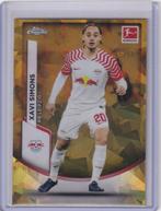 Topps Chrome Bundesliga Sapphire 2024 Xavi Simons Gold /50, Ophalen of Verzenden, Zo goed als nieuw, Plaatje