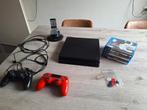 Playstation 4, Spelcomputers en Games, Spelcomputers | Sony PlayStation 3, Ophalen, Zo goed als nieuw, 160 GB, Met 2 controllers
