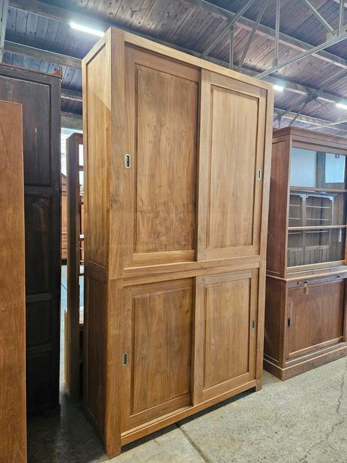 Prachtige teakhouten buffetkast / wandkast /boekenkast, Huis en Inrichting, Kasten | Lockerkasten, Ophalen