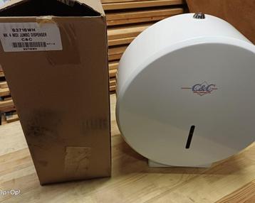 NIEUWE Toiletpapier dispenser Jumbo afsluitbaar beschikbaar voor biedingen
