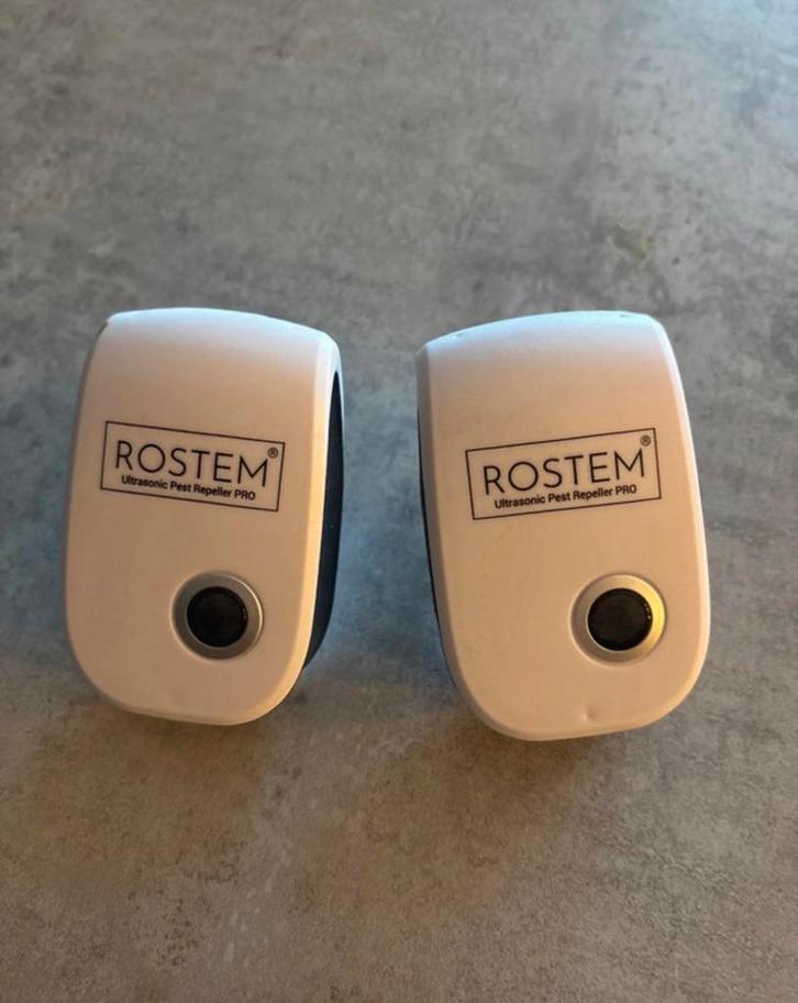 2 Rostem Ultrasone Ongedierteverjagers, Tuin en Terras, Bestrijdingsmiddelen, Nieuw, Ophalen of Verzenden