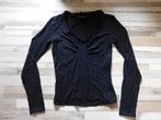Marccain leuk zwart shirt n1., Kleding | Dames, Zwart, Ophalen of Verzenden, Zo goed als nieuw, Lange mouw