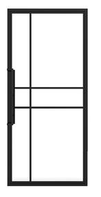 Nieuw in doos Stalen Binnendeur met 6 vaks Glas 83,3x211,5cm, Doe-het-zelf en Verbouw, Deuren en Horren, Ophalen, 80 tot 100 cm