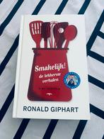 Boek Smakelijk - Ronald Giphart, Hoofdgerechten, Ophalen of Verzenden, Zo goed als nieuw, Gezond koken