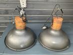 Industriële hanglampen, Huis en Inrichting, Lampen | Hanglampen, Ophalen, Zo goed als nieuw, Minder dan 50 cm