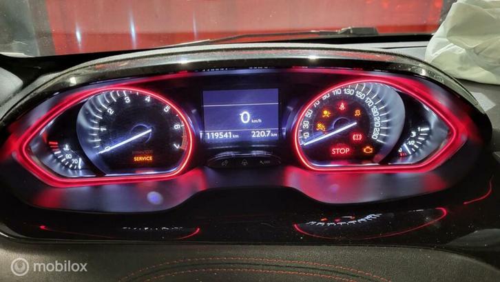 Peugeot 208 GTI ('12-'19) Tellerhuis - 9805341480 ROOD LICHT, Auto-onderdelen, Dashboard en Schakelaars, Gebruikt, Ophalen of Verzenden