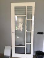 Binnendeur met glas, Ophalen, Gebruikt, 80 tot 100 cm, Binnendeur