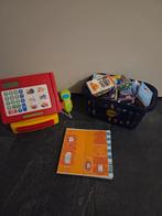 Speelgoedkassa met winkelmandje boodschappen, Ophalen of Verzenden, Gebruikt, Jongen of Meisje