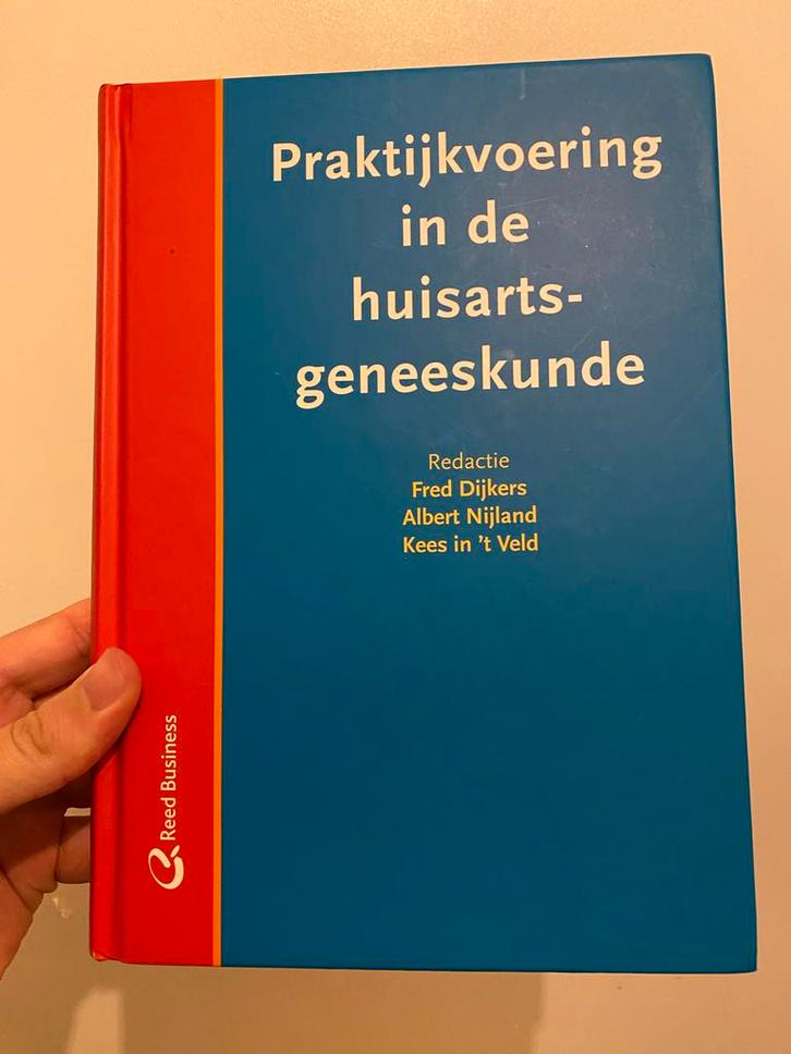 Praktijkvoering in de huisartsgeneeskunde, Boeken, Studieboeken en Cursussen, Gelezen, HBO, Alpha, Ophalen of Verzenden