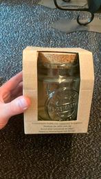 Re-Generation 500ml Glazen pot met kurk deksel, Huis en Inrichting, Keuken | Potten en Pannen, Ophalen of Verzenden, Nieuw, Glas