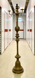 Koperen lampvoet / kandelaar. Hoog 1.80 mtr., Ophalen, Koper of Brons