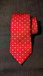 The English Hatter zijden stropdas rood, Ophalen of Verzenden, Zo goed als nieuw, Rood, Met patroon