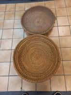 Rieten manden, Huis en Inrichting, Woonaccessoires | Onderzetters, Ophalen, Zo goed als nieuw, Bord