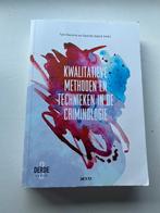 Kwalitatieve methoden en technieken in de criminologie, Ophalen of Verzenden, Zo goed als nieuw, Damian Zaitch; Tom Decorte