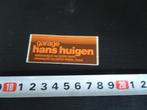 sticker soest garage hans huigen stationsweg / plasweg, Ophalen, Zo goed als nieuw