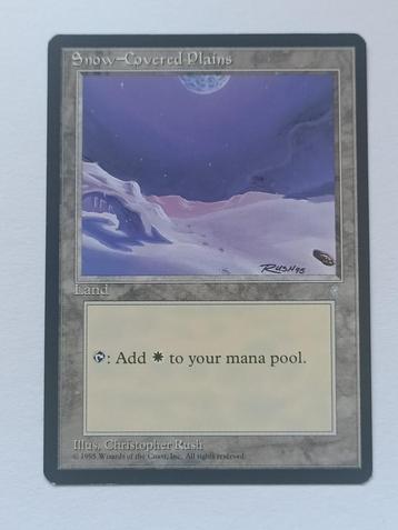 MTG; Ice Age; SP; Snow-covered Plains beschikbaar voor biedingen