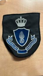 Embleem marechaussee blauw wit model, Verzenden, Marechaussee, Nederland, Embleem of Badge