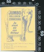 Sticker: Jumbo Rolluiken Zonwering - Nieuw Millingen - Barne, Verzamelen, Ophalen of Verzenden