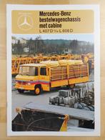 Mercedes 407 409 508 608 Brochure 1977 - 407D 508D 608D, Ophalen, Mercedes, Zo goed als nieuw, Mercedes-Benz