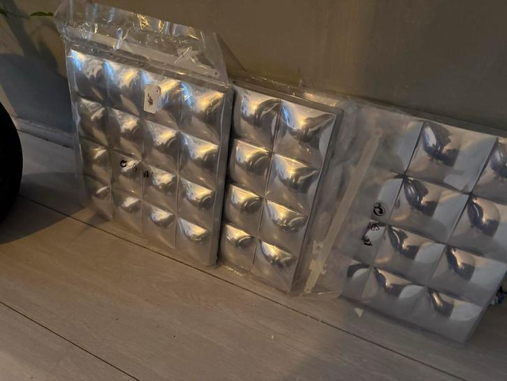 3x Ikea Vimsig Kullig Wandpanelen, Huis en Inrichting, Woonaccessoires | Wanddecoraties, Zo goed als nieuw, Ophalen of Verzenden