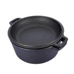 Gietijzeren Dutch Oven - Braadpan en Koekenpan, Gietijzer, Verzenden, Niet ingevuld, Nieuw