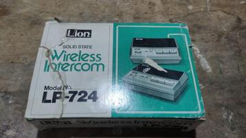 Retro intercom Lion LP-724 in doos beschikbaar voor biedingen