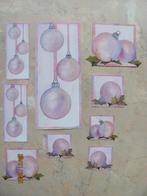 NIEUWSTAAT restant KNIPVEL Parelmoeren KERSTBAL Marjoleine, Ophalen of Verzenden, Nieuw, Papier of Karton, Overige merken