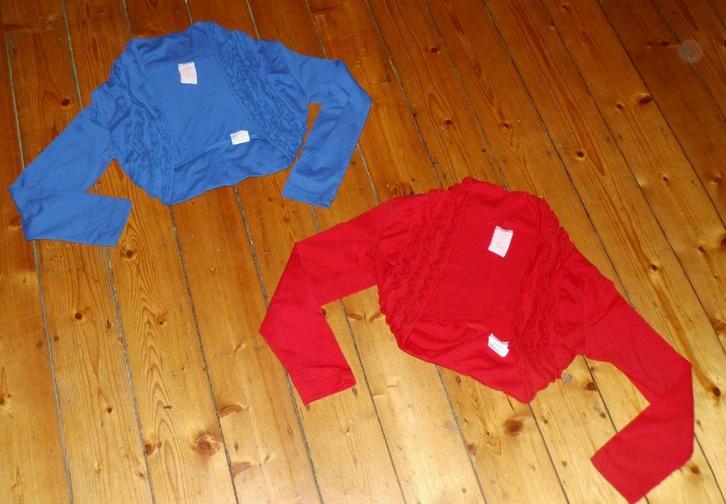 mooie dun Zero Jeans bolero vest maat 140 -146, Kinderen en Baby's, Kinderkleding | Maat 140, Zo goed als nieuw, Meisje, Trui of Vest