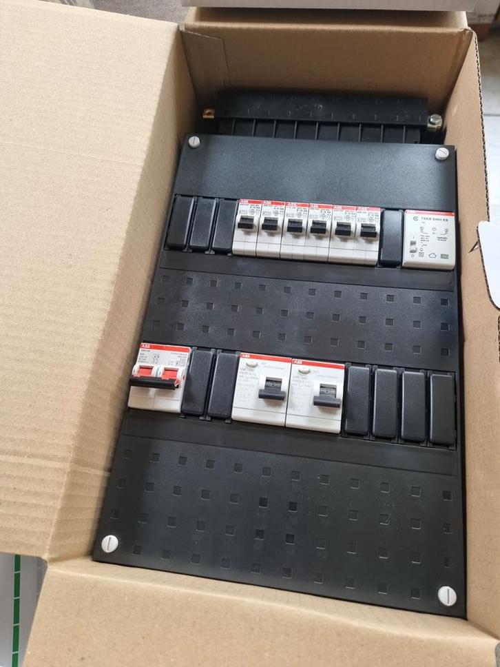 ABB HAF 1 fase groepenkast, 6 groepen *NIEUW*, Doe-het-zelf en Verbouw, Elektra en Kabels, Nieuw, Overige typen, Verzenden