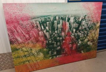 Canvasdoek New York (100x140 cm) beschikbaar voor biedingen