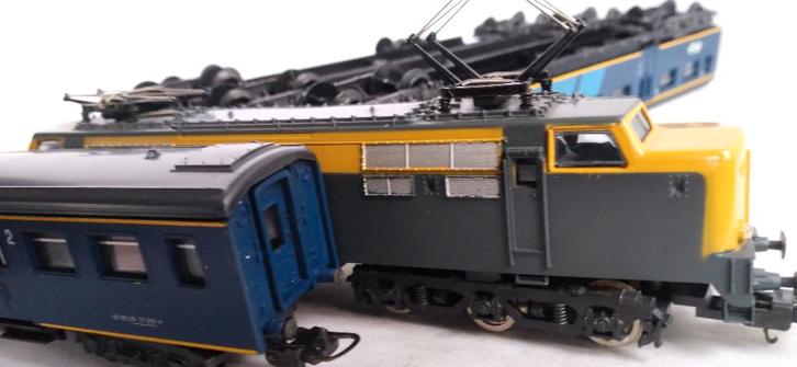 NS1200 met complete trein in OVP., Hobby en Vrije tijd, Modeltreinen | H0, Zo goed als nieuw, Treinset, Gelijkstroom, Lima, Analoog