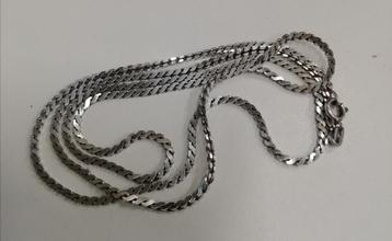 Vintage 835 zilveren ketting - halsketting beschikbaar voor biedingen