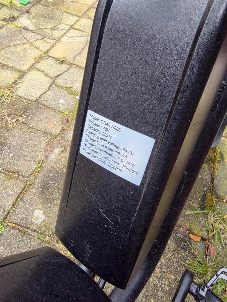 Fatbike met dubbele accu en gashendel - Nieuw!, Fietsen en Brommers, Elektrische fietsen, Nieuw, Overige merken, 59 cm of meer