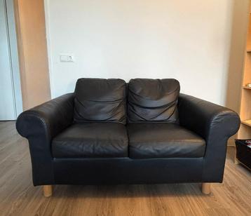 Leren bank in nette staat - 145x84x85 cm