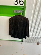 bontjas, Kleding | Dames, Jassen | Winter, Blauw, Ophalen, Maat 38/40 (M), Onbekend