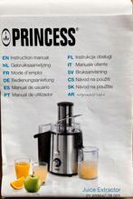 Princess Sapcentrifuge - Zo goed als nieuw!, Ophalen of Verzenden, Zo goed als nieuw, Elektrisch, Sapcentrifuge