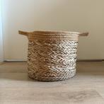Plantenmand Zeegras Visgraat - Ø26cm, H23cm, Overige materialen, Rond, Minder dan 40 cm, Ophalen