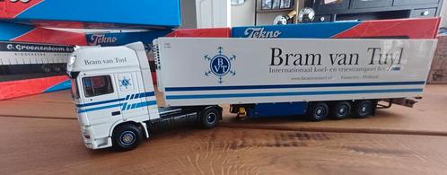 Tekno DAF Bram van Tuyl, Hobby en Vrije tijd, Modelauto's | 1:50, Zo goed als nieuw, Bus of Vrachtwagen, Tekno, Ophalen of Verzenden