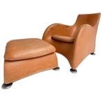 Gerard van den Berg “Loge”  Design stoelen + hocker Montis, Huis en Inrichting, Ophalen, Gebruikt, Twee, Bruin
