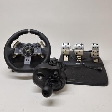 Logitech G920 Driving Force Aluminium Set Inc Shifter | inc beschikbaar voor biedingen
