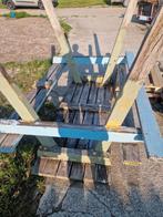 Gratis picknicktafel, Tuin en Terras, Ophalen, Gebruikt, Planken, Hardhout