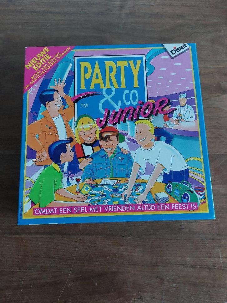 Diset Party & Co Junior 4-20 spelers 8-13jaar, Hobby en Vrije tijd, Gezelschapsspellen | Bordspellen, Gebruikt, Vijf spelers of meer