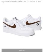 Supreme Air Force 1 x GOODENOUGH, Wit, Nieuw, Ophalen of Verzenden, Sneakers of Gympen