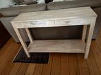Sidetable met 2 laden, Huis en Inrichting, 100 tot 150 cm, Ophalen of Verzenden, Zo goed als nieuw, 25 tot 50 cm