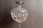 Retro Vintage Hanglamp glas, Ophalen, Gebruikt, Rustiek, Glas