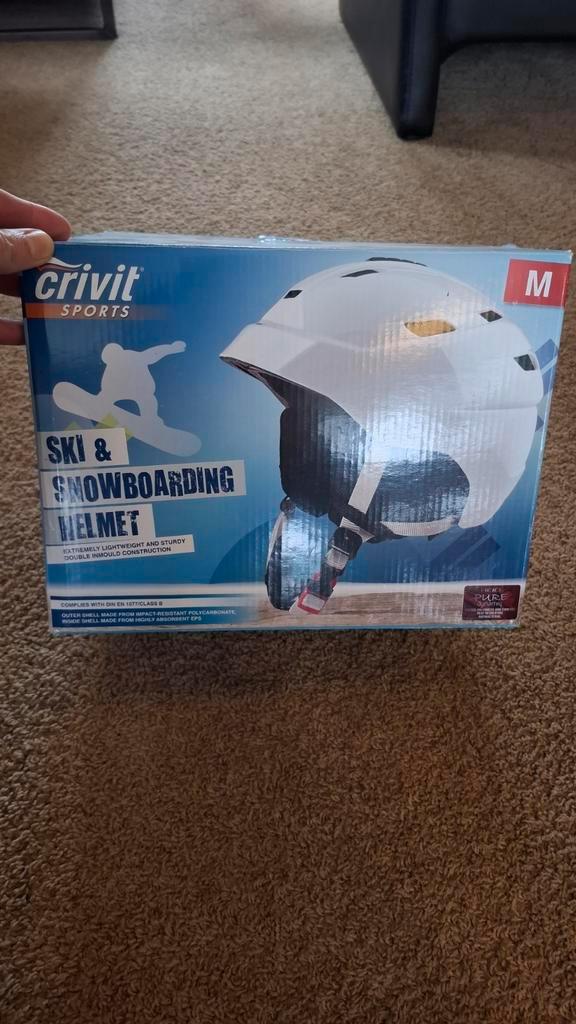 Crivit Sports Skihelm / Snowboardhelm, Sport en Fitness, Skiën en Langlaufen, Zo goed als nieuw, Overige typen, Skiën, Overige merken