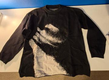 Black and White Sweater van Raided!!! (S) Zo goed als nieuw! beschikbaar voor biedingen