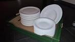 Borden hotelporselein, Huis en Inrichting, Keuken | Servies, Ophalen, Zo goed als nieuw, Bord(en), Overige stijlen
