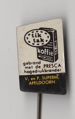 TikTak Koffie Apeldoorn speldje, Gebruikt, Niet vindbaar, Niet vindbaar, Speldje of Pin